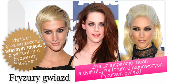 Fryzury gwiazd w HappyHair